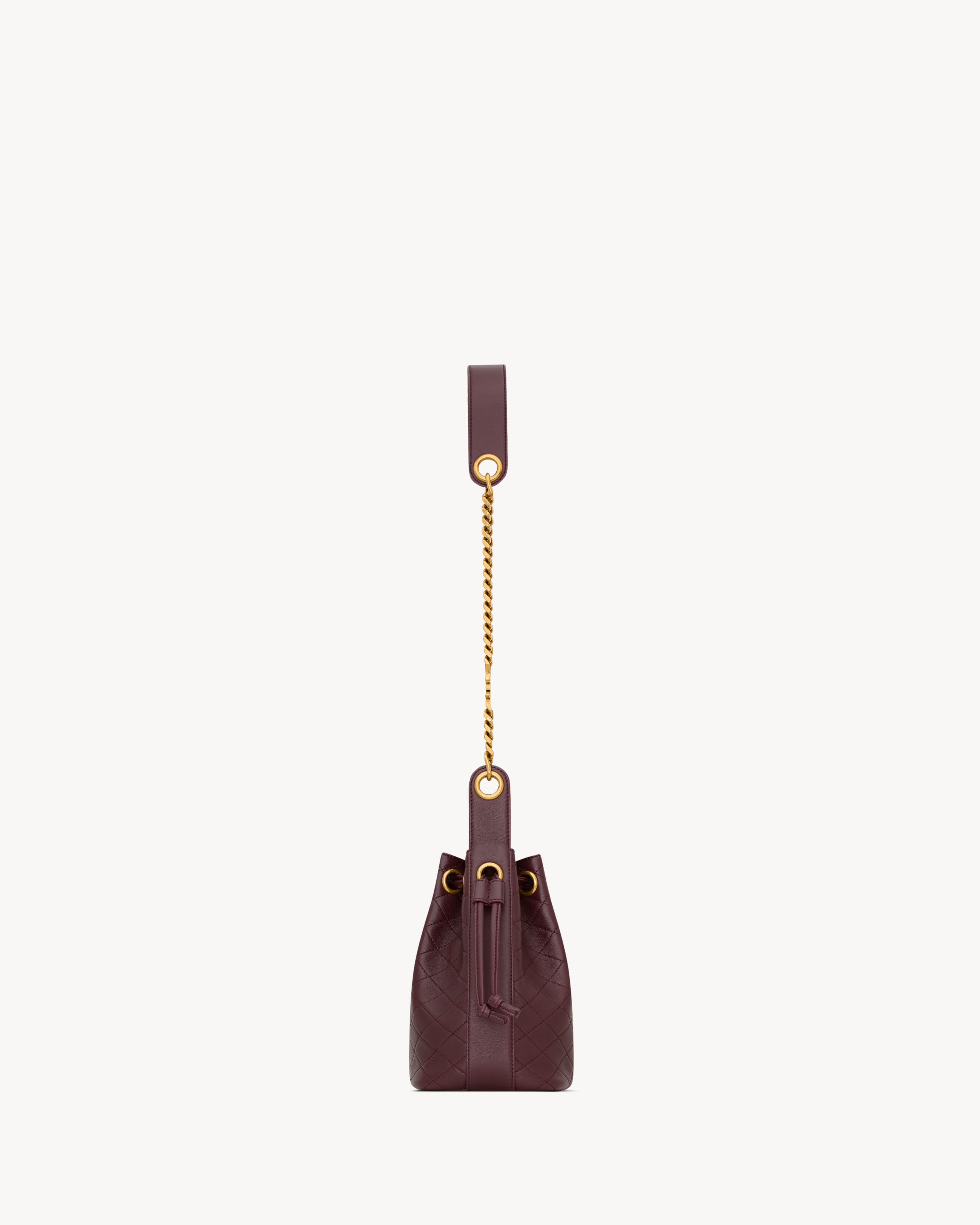 CASSANDRE bucket bag in lambskin