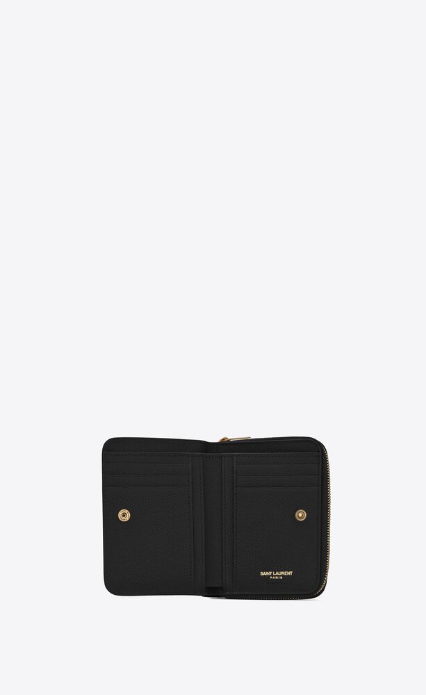 ysl compact wallet