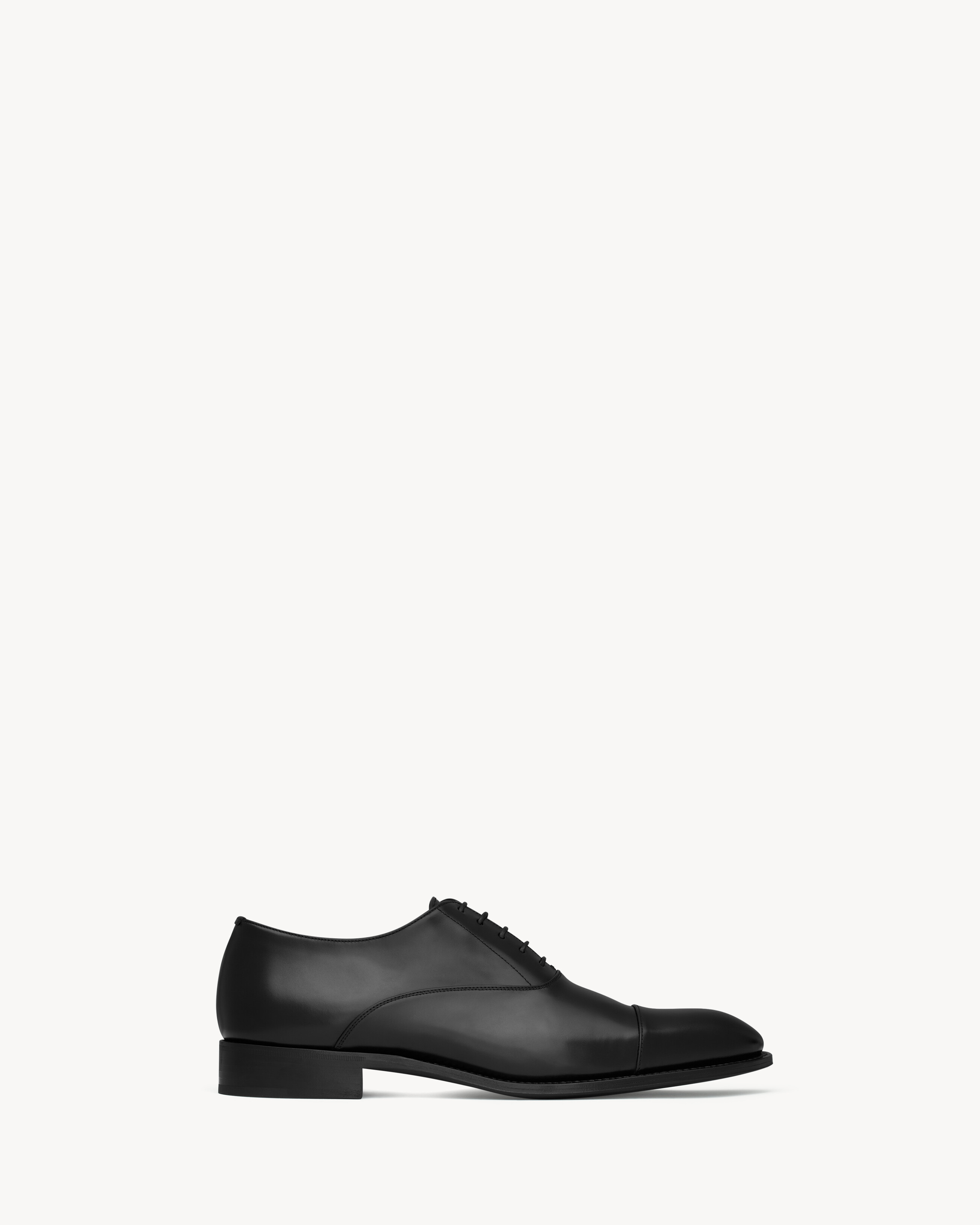 ADRIEN Oxford-Schuhe aus Box Saint Laurent Leder