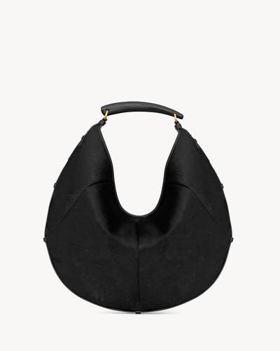 MOMBASA large in pony hair leather in Black | Saint Laurent | YSL