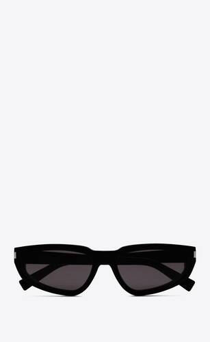Saint Laurent SLM8F Black Grey Sunglasses