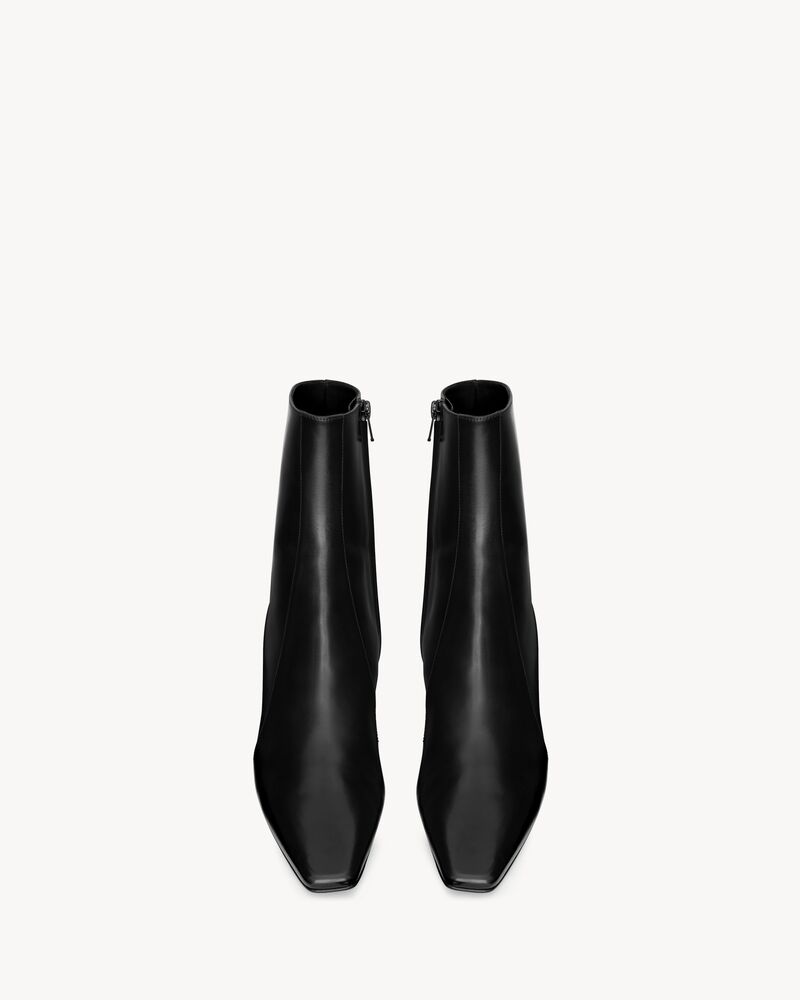 RAINER boots in smooth leather