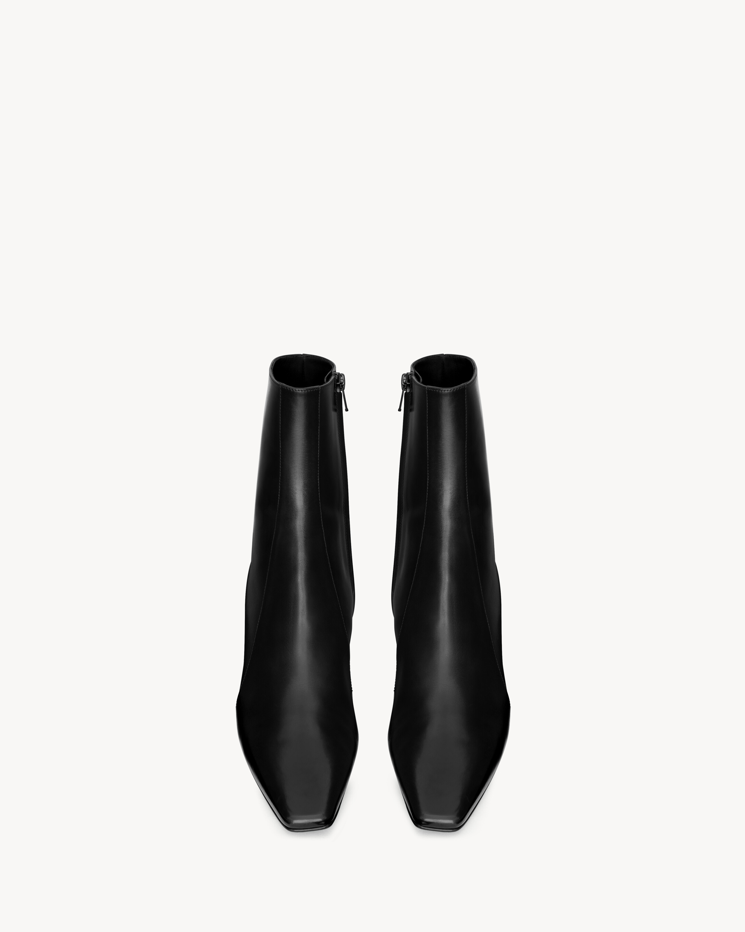 RAINER boots in smooth leather