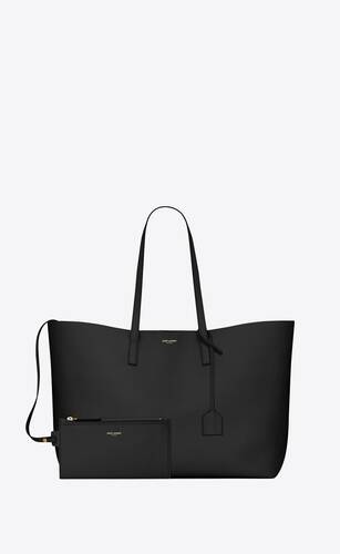shopping saint laurent e/w in supple leather
