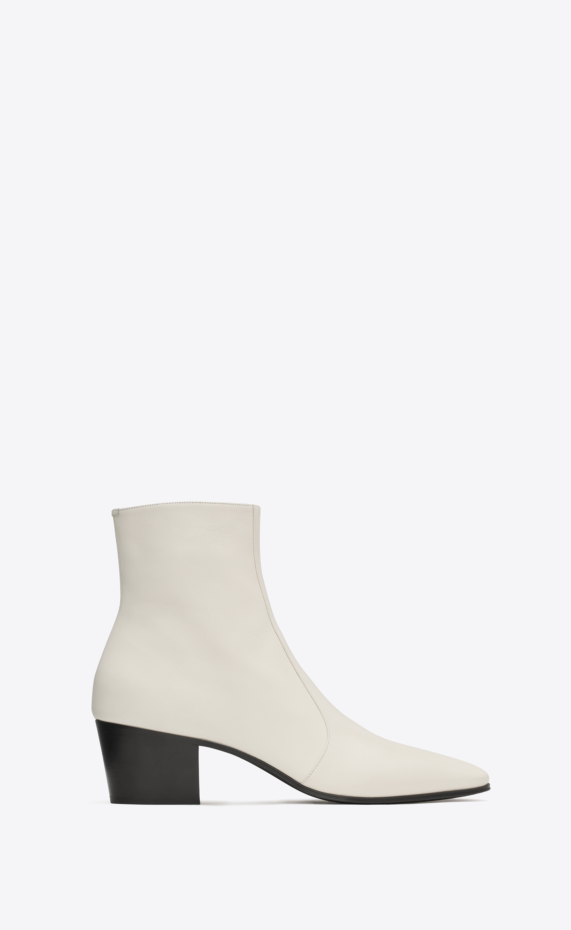 VASSILI zipped boots in smooth leather | Saint Laurent | YSL.com