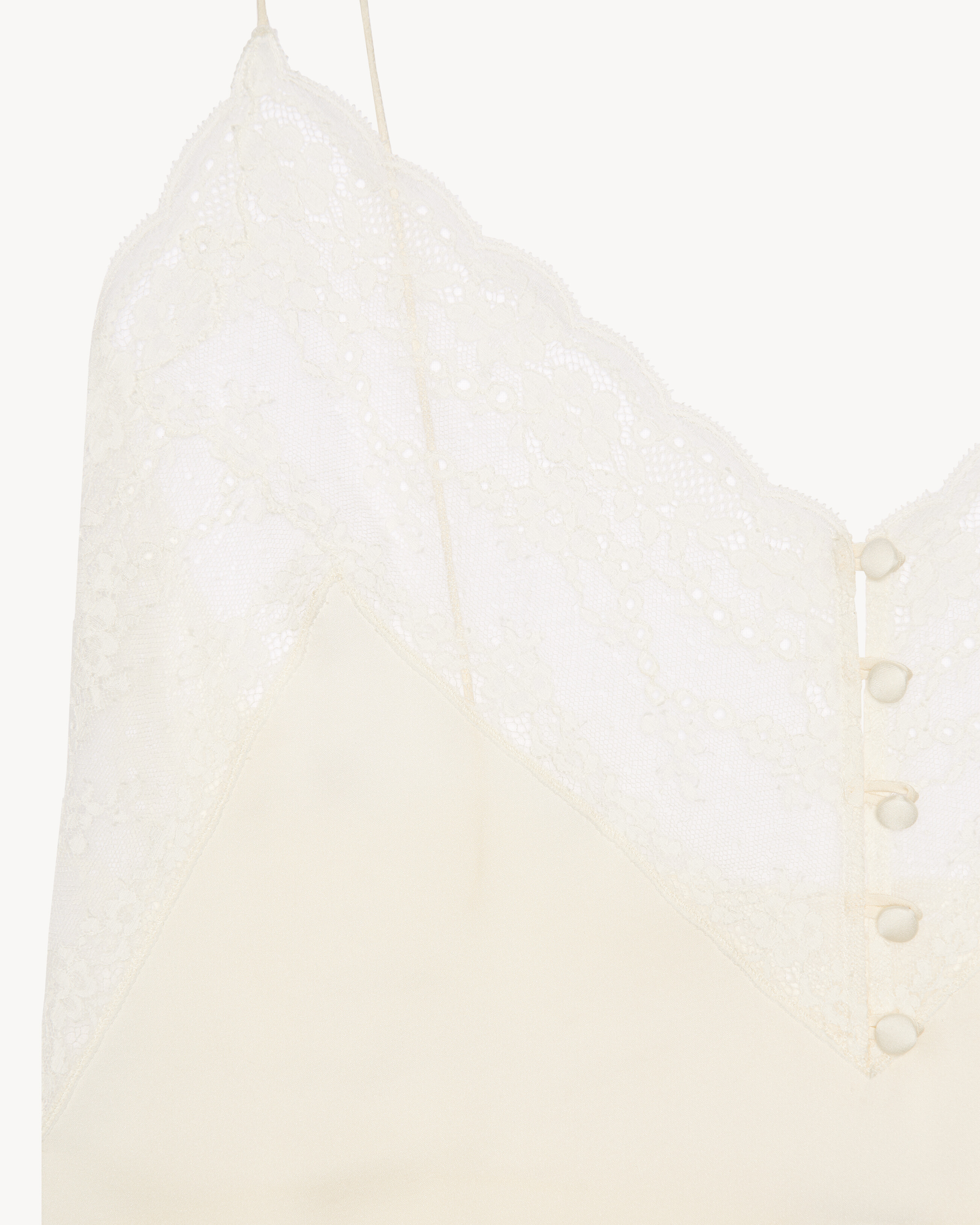 桑蚕丝缎面绉缎蕾丝上衣