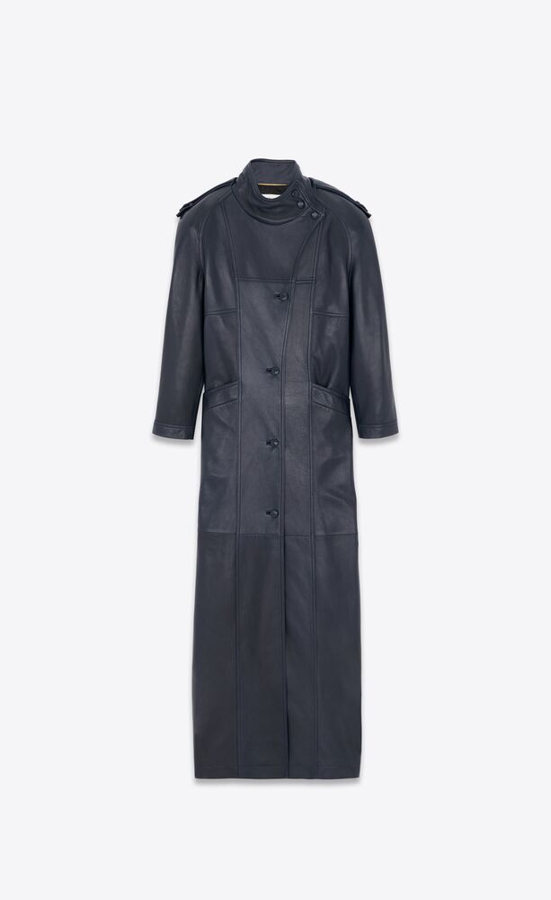 long coat in lambskin