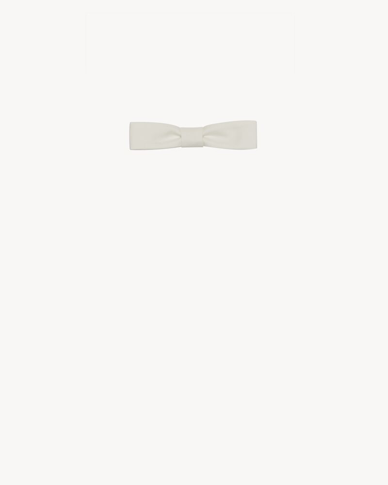 rectangular bow tie in cotton poplin