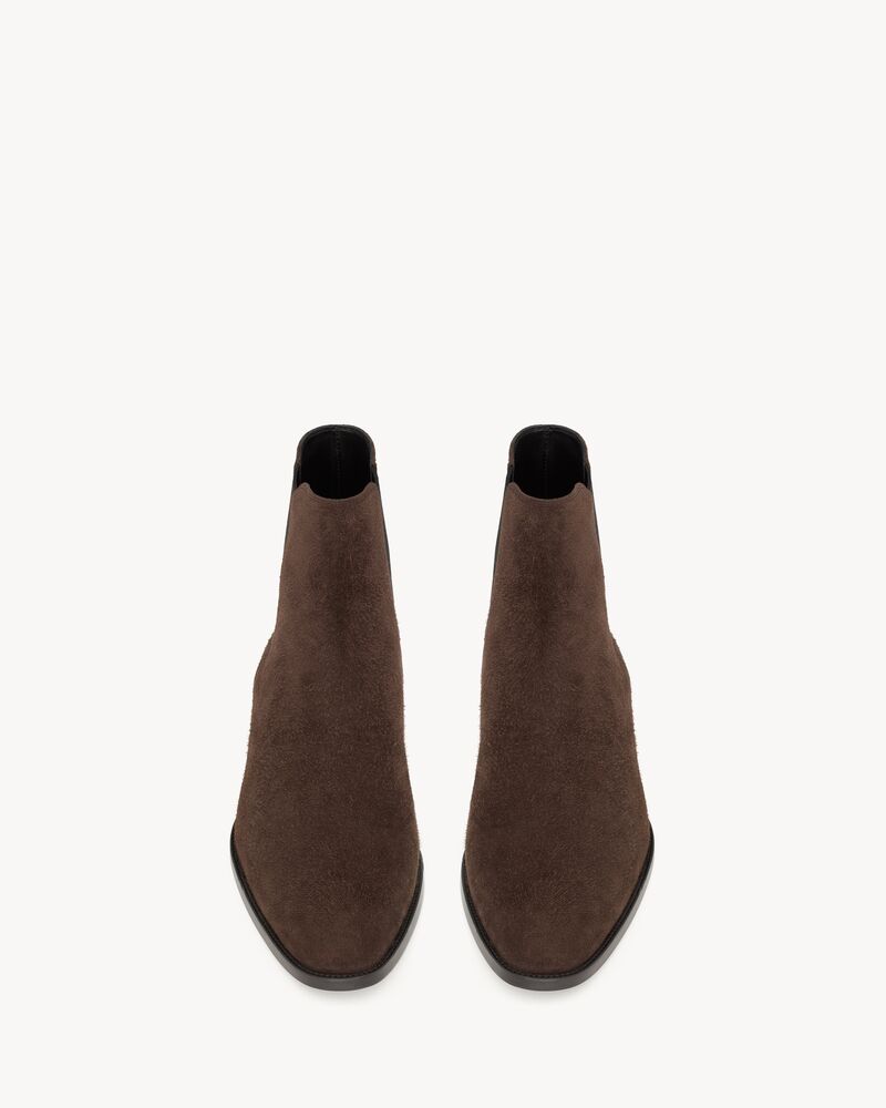 WYATT chelsea boots in suede