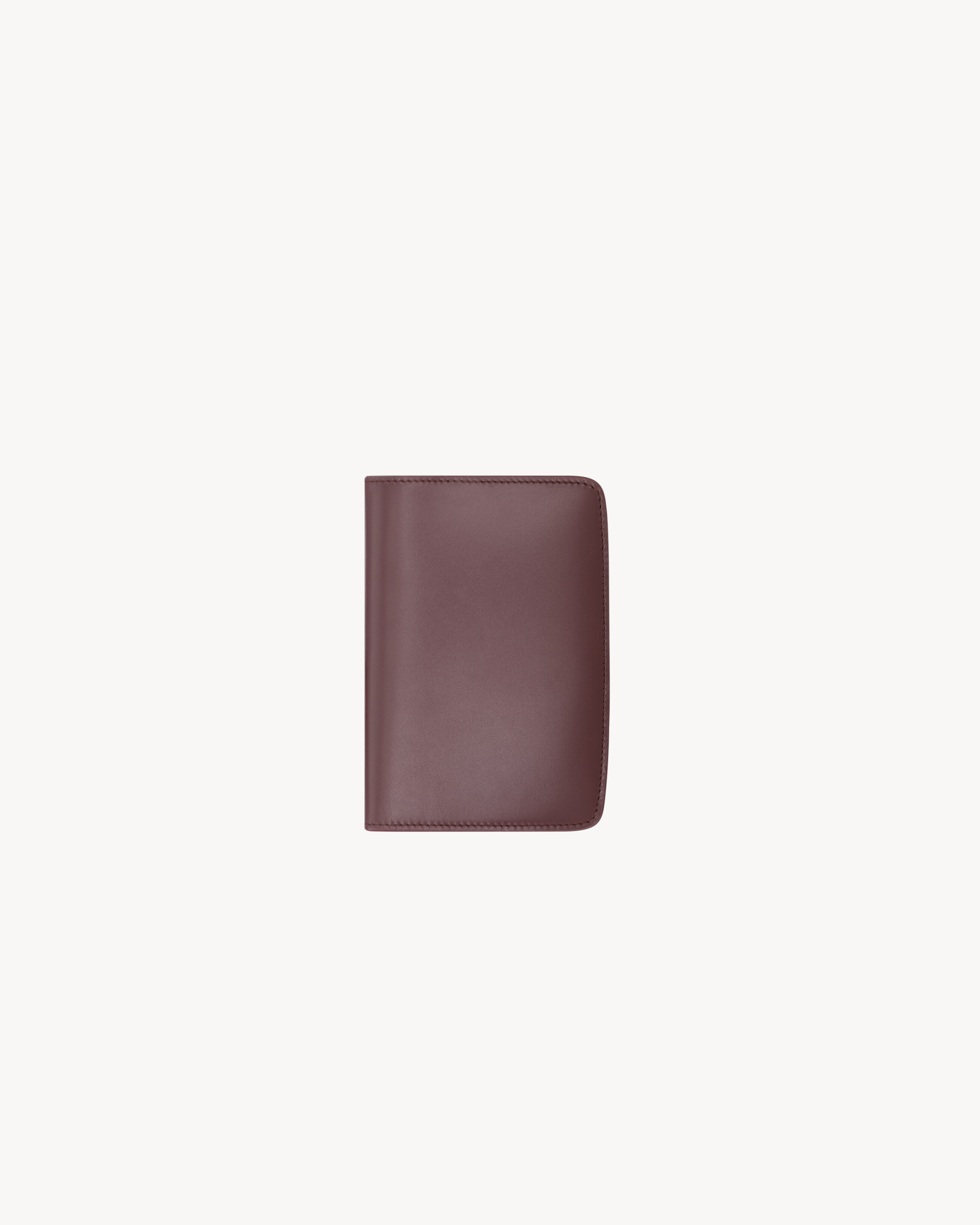 VOLTAIRE passport case in BOX SAINT LAURENT