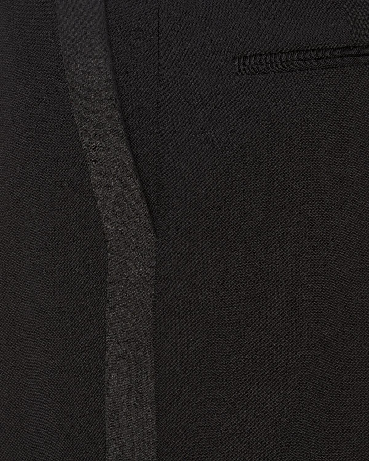 Highwaisted tuxedo pants in grain de poudre Saint Laurent