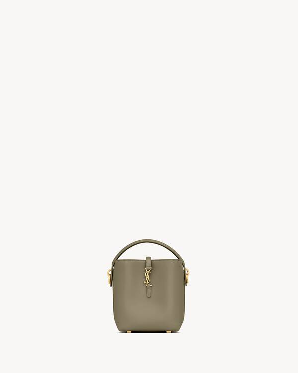 LE 37 Mini-Tasche aus glänzendem Leder