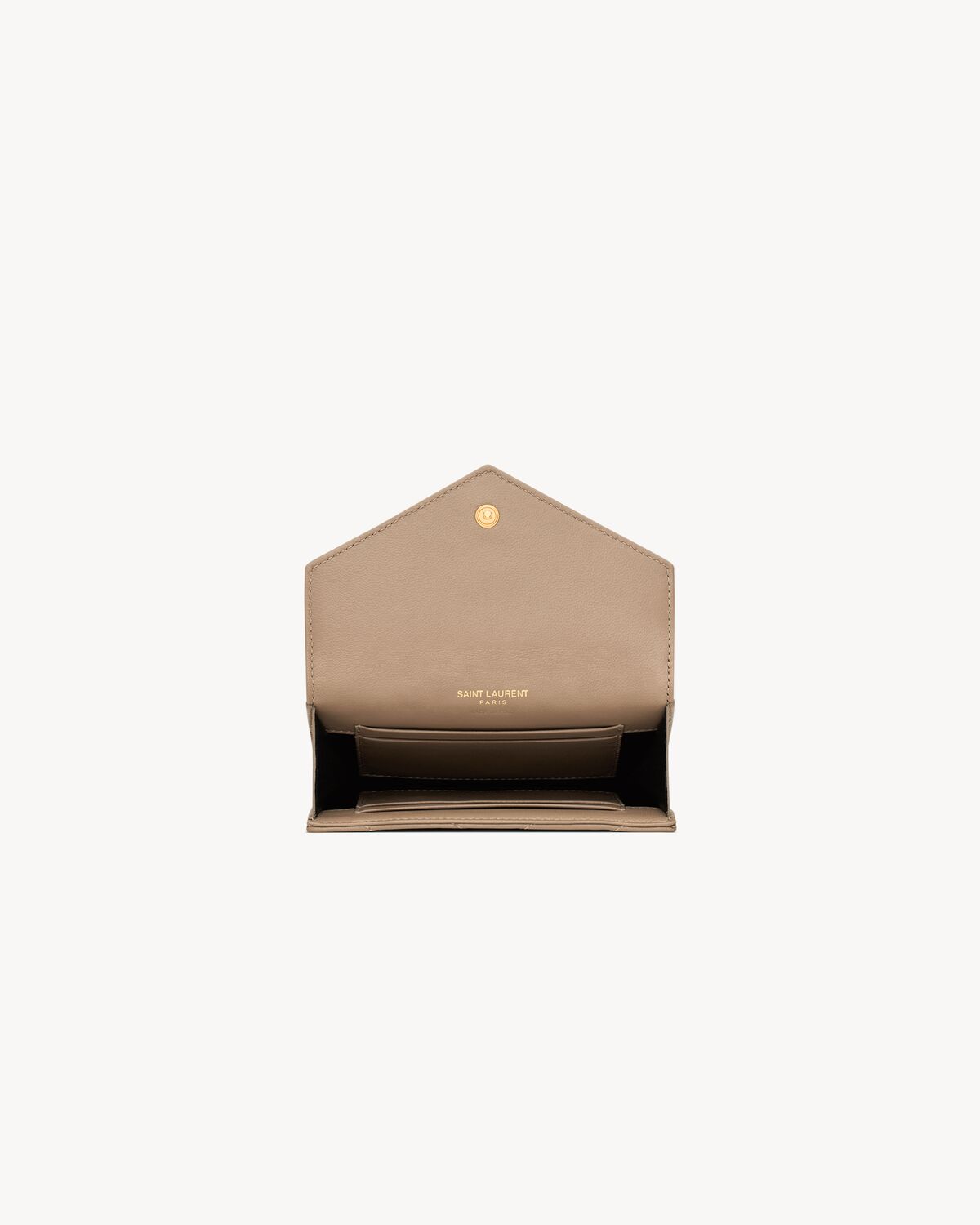 CASSANDRE MATELASSÉ SMALL ENVELOPE WALLET IN LAMBSKIN