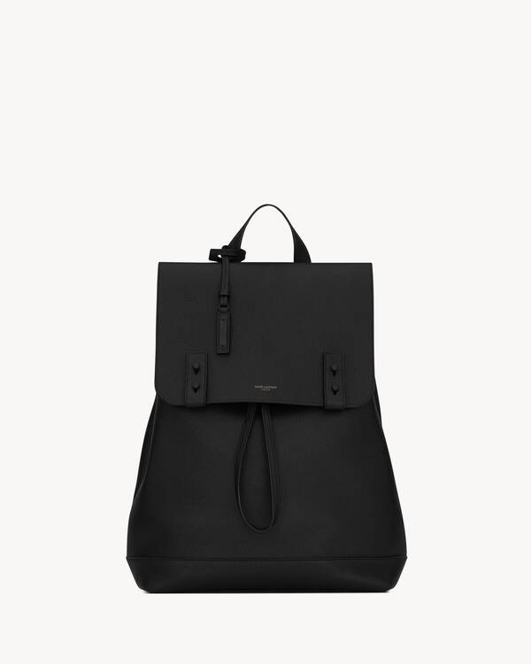 SAINT LAURENT City レザー バックパック | ミスターポーター