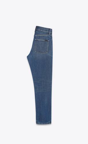 数量限定セール Saint Laurent Paris イヴ サンローラン Blue Authentic Jeans デニム レディース 春夏21 y996c4152 関税 送料無料 ラッピ デニムパンツ Sutevalle Org