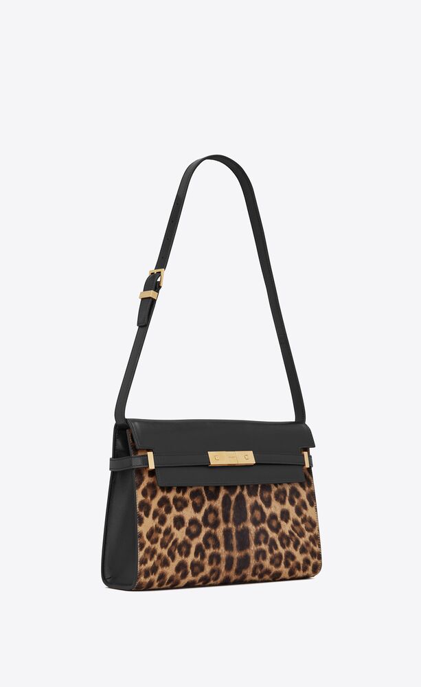 manhattan shoulder bag in smooth leather