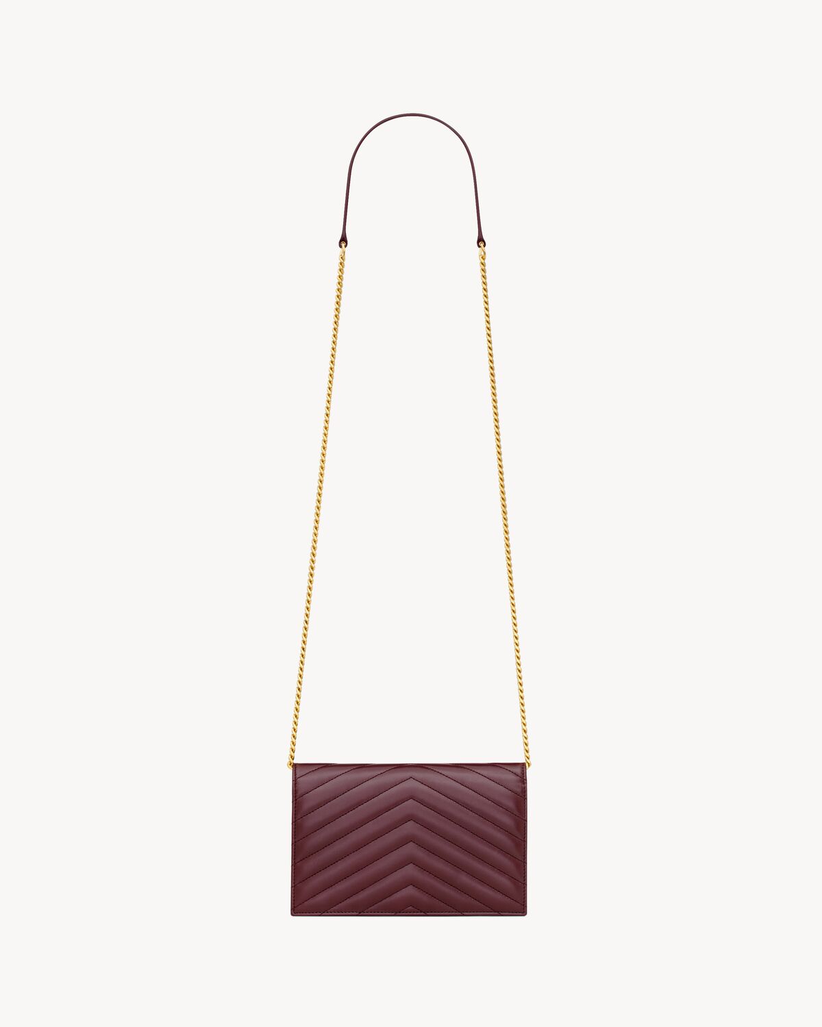 cassandre envelope chain wallet in lambskin