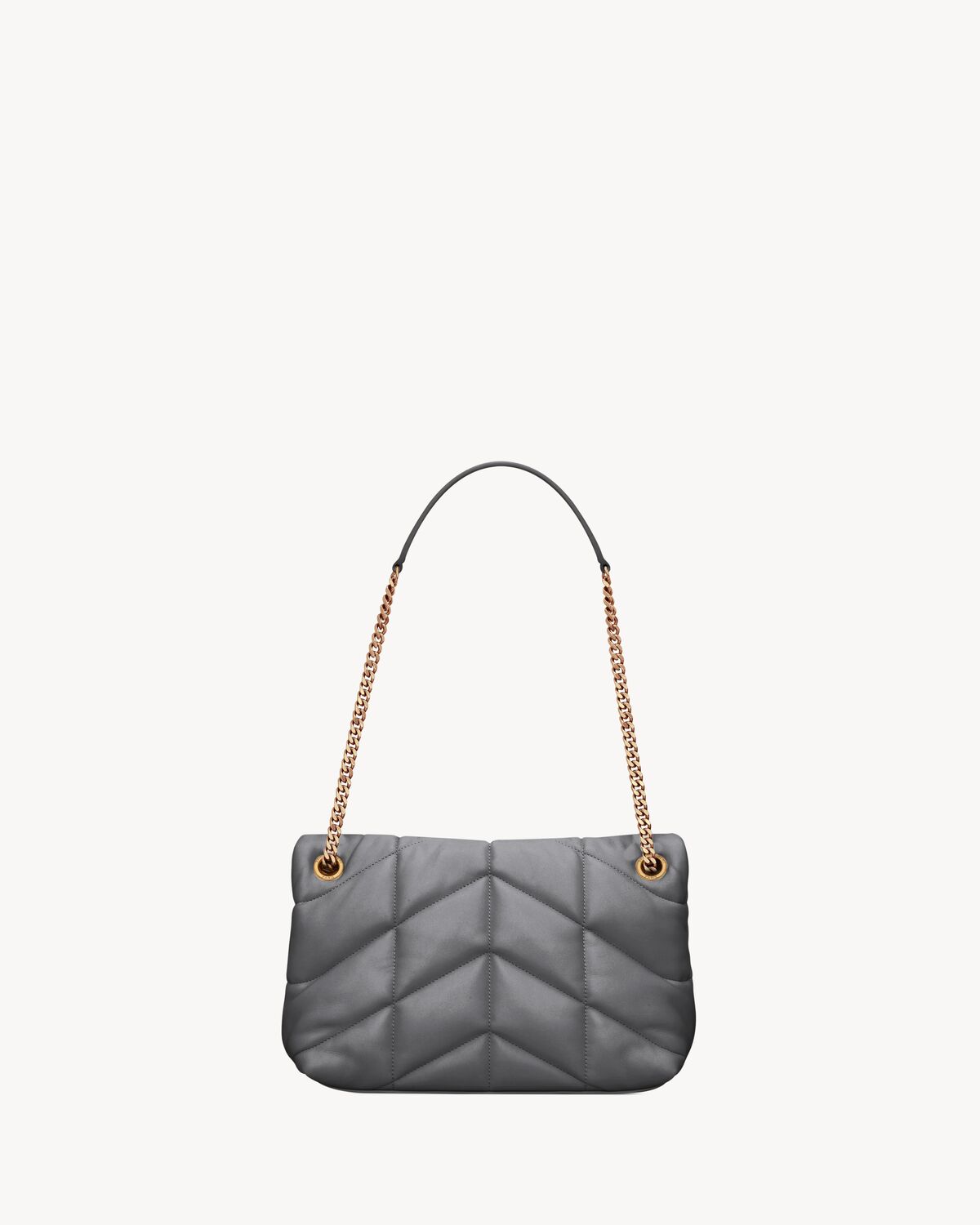 PUFFER SMALL in quilted Nappa leather