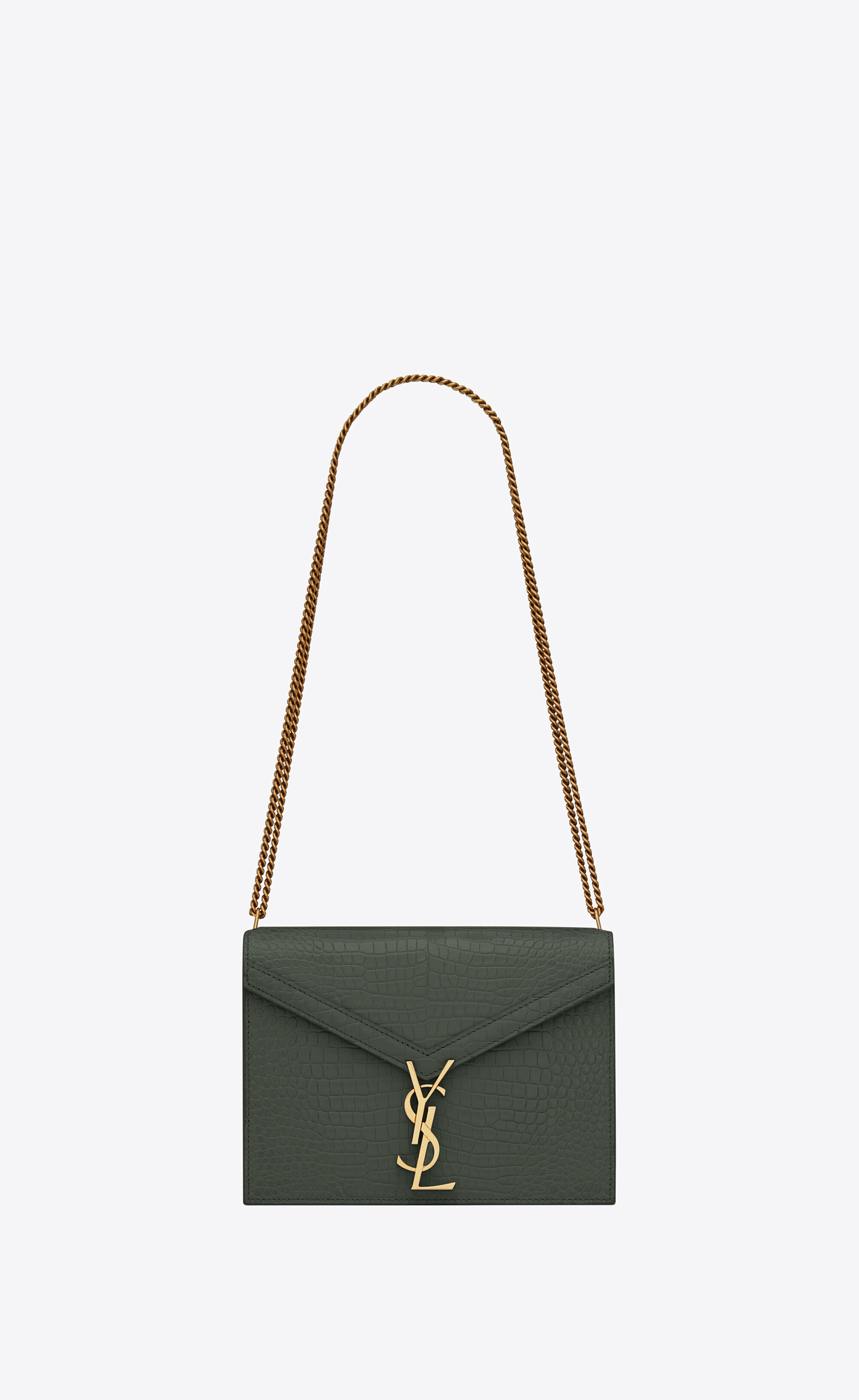 ysl embossed bag