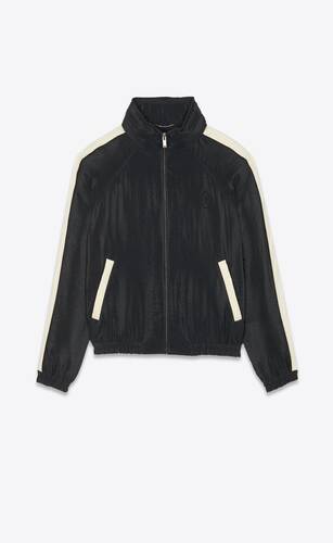 monogram zipped jacket