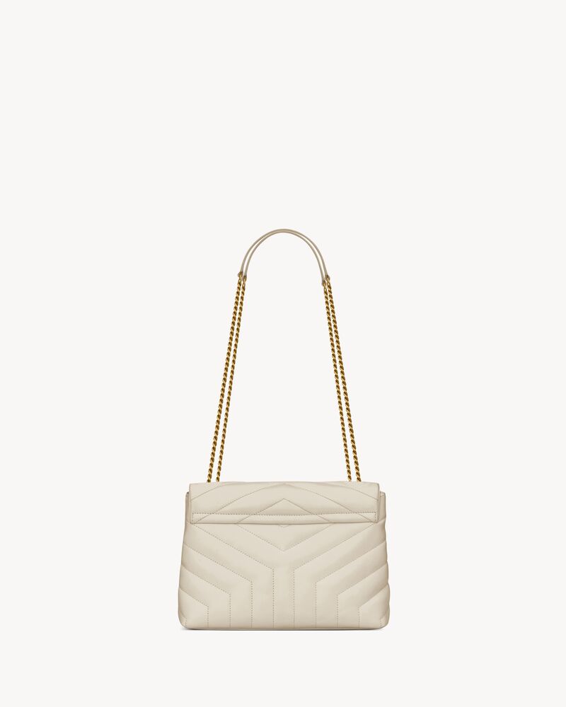 LOULOU SMALL TASCHE AUS „Y“-FÖRMIG GESTEPPTEM LEDER