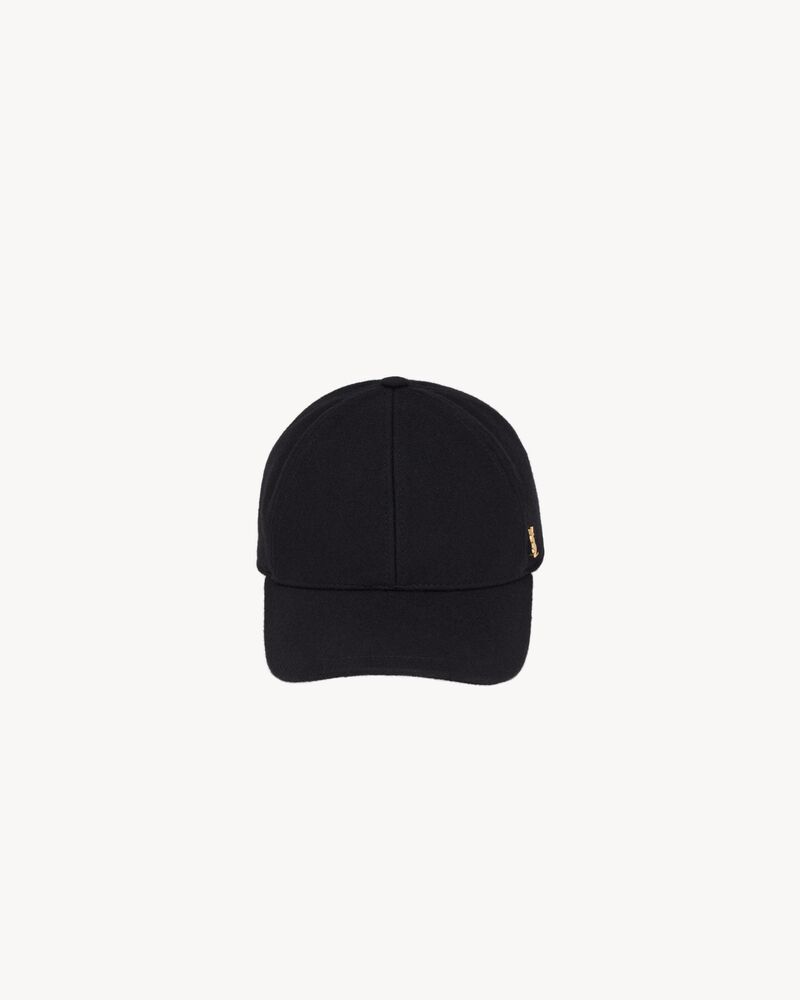 Saint Laurent Cotton Baseball Cap