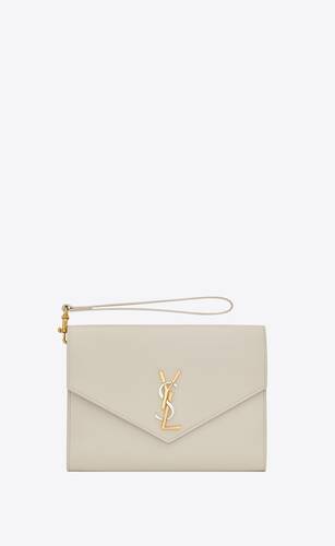 cassandre flap pouch in smooth leather