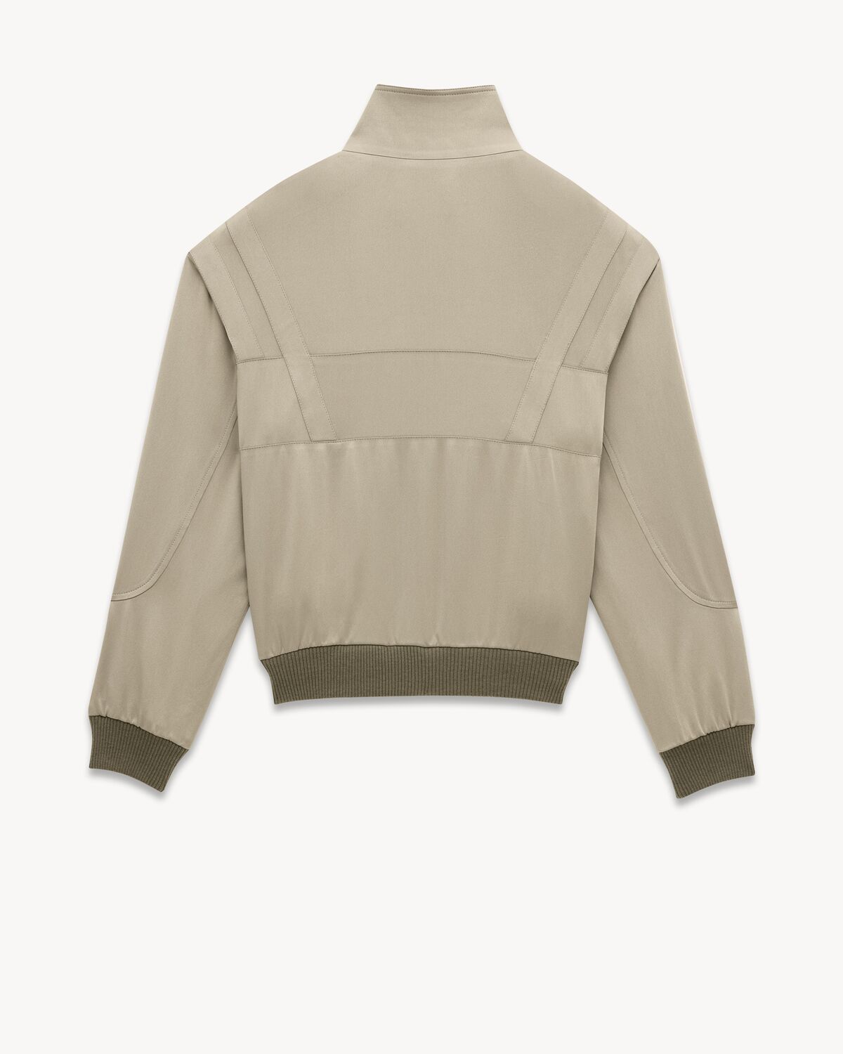 Saint Laurent Teddy Jacket in Satin