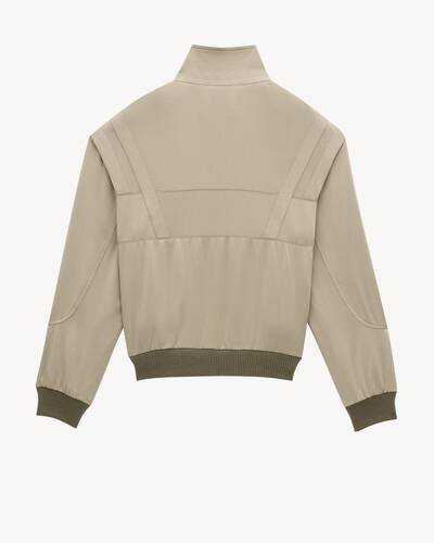 ブルゾン Saint Laurent Jacket SAINT LAURENT クリンクルナイロン ブルゾン | Saint Laurent