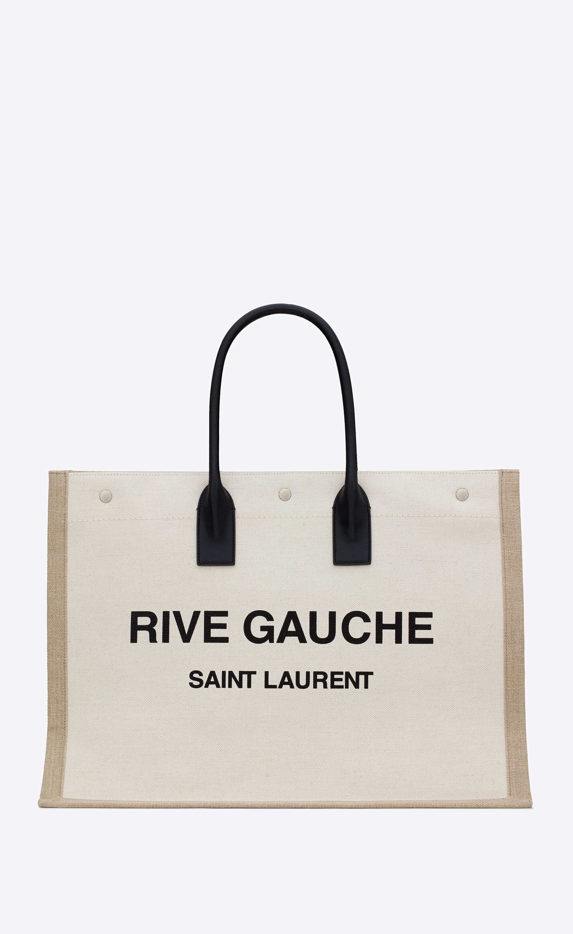 RIVE GAUCHE TOTE IN CANVAS | Saint Laurent | YSL.com