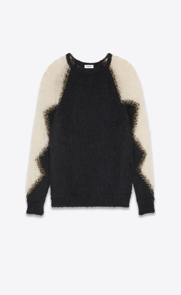 oversize sweater in mohair