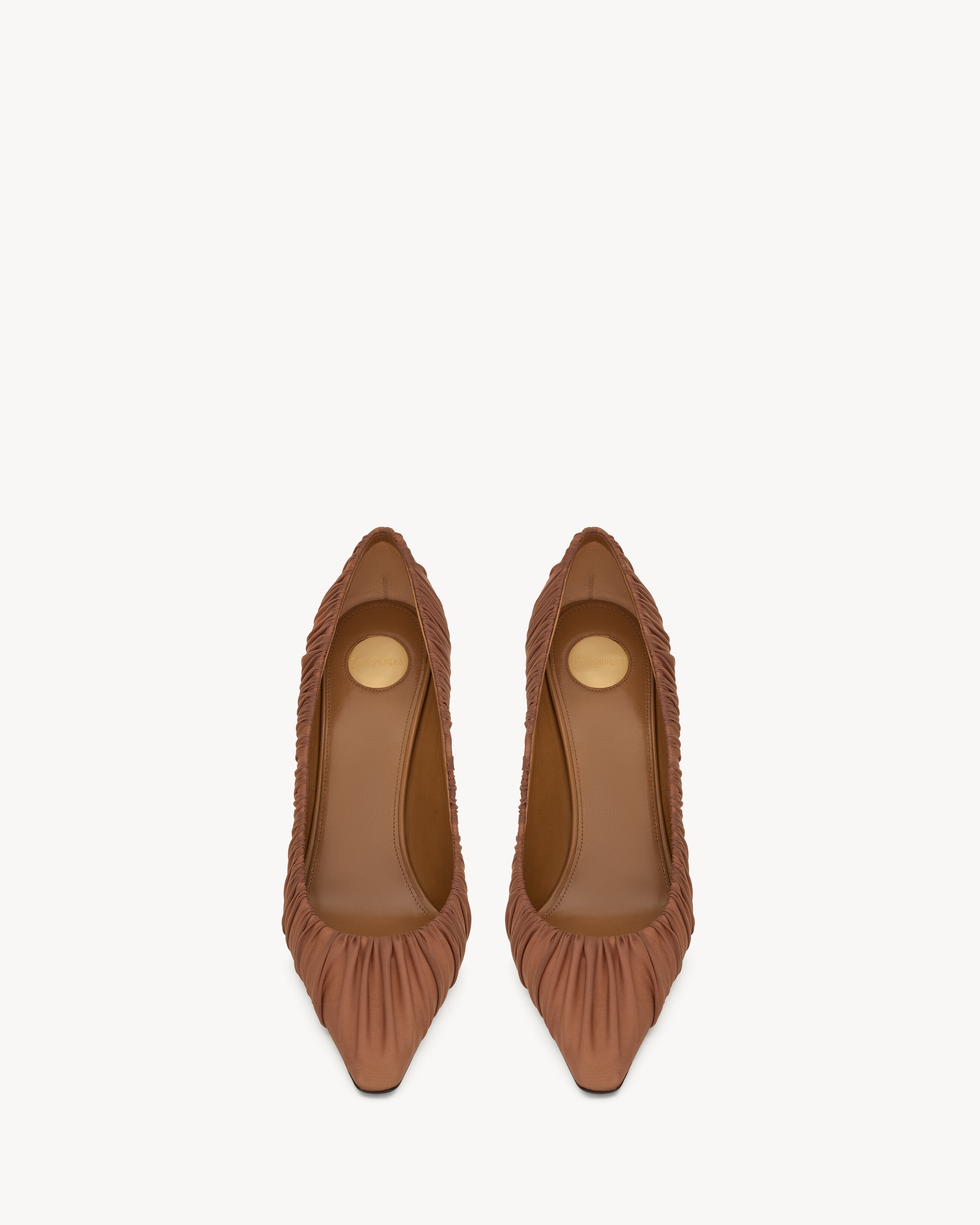 EMMANUELLE pumps in draped jersey
