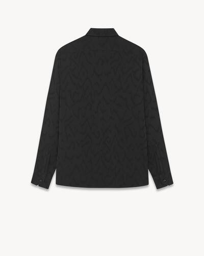 メンズシャツ | デニム、チェック、コットン | Saint Laurent サン