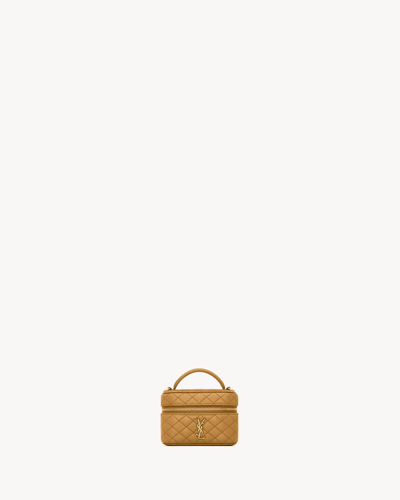 GABY micro vanity bag in lambskin