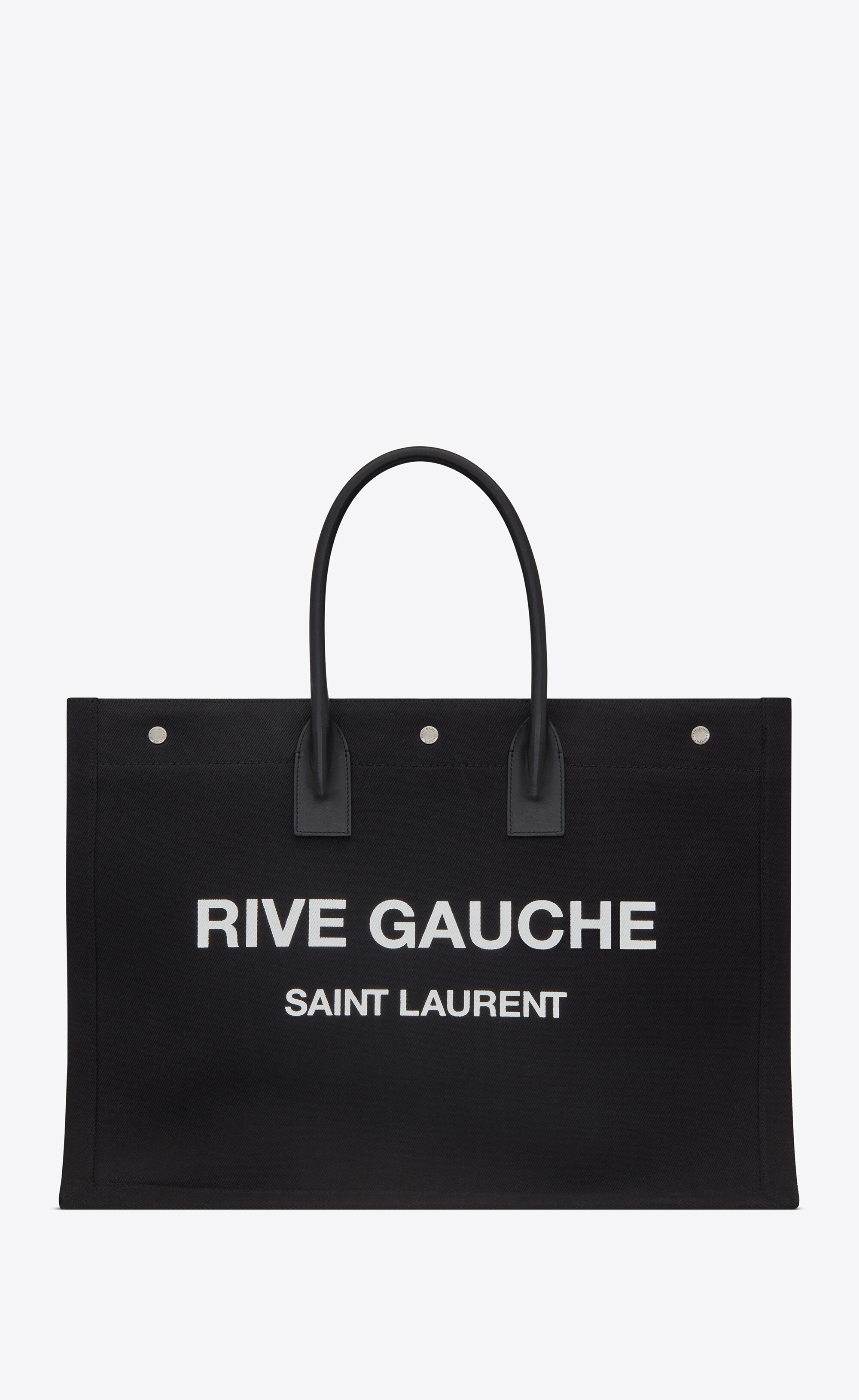 Mens Bags Tote bags Saint Laurent Linen Rive Gauche Bag for Men 