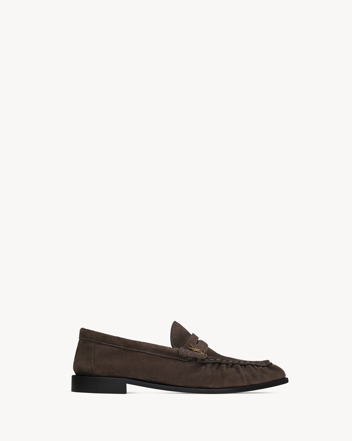 le loafer penny slippers in suede