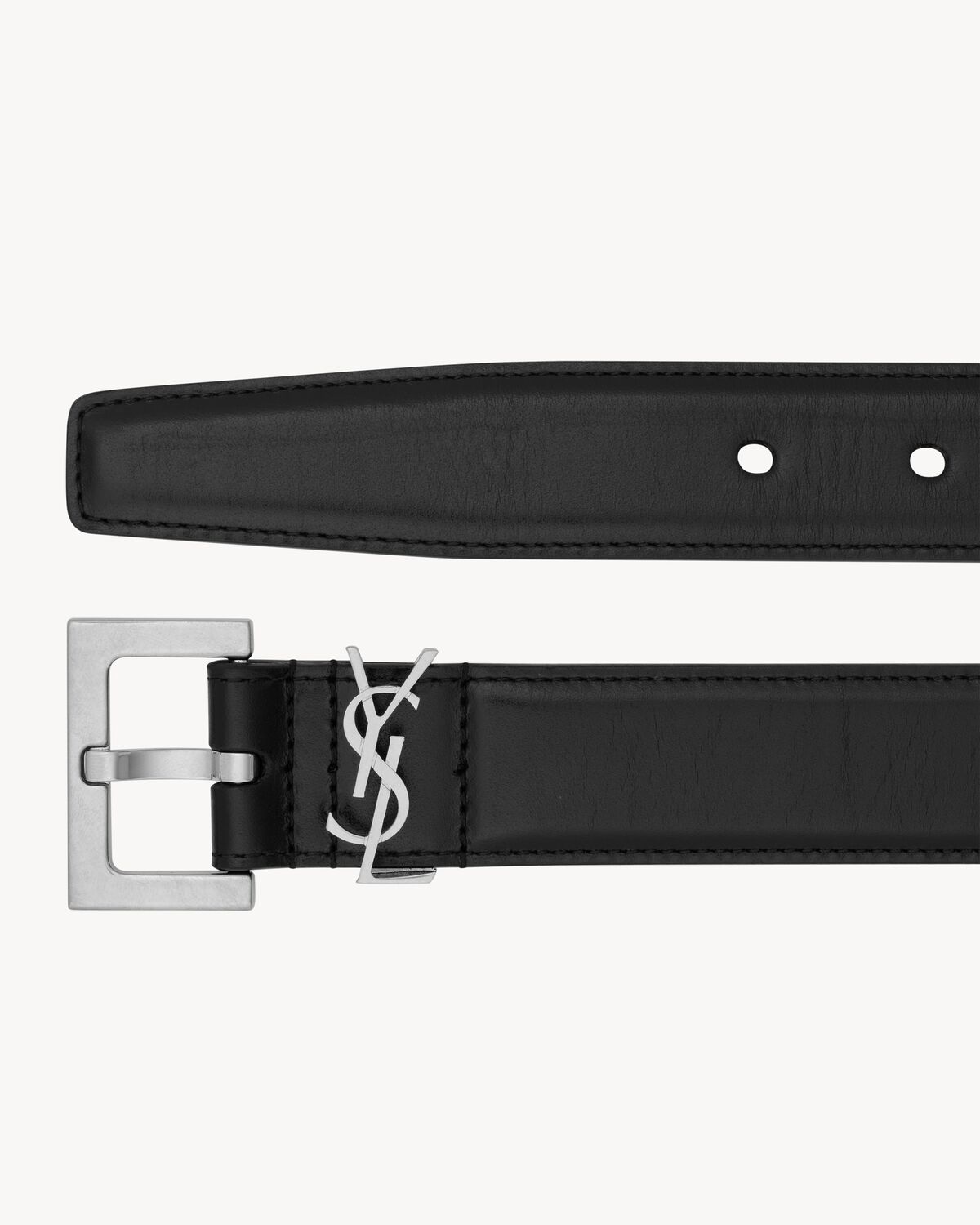 CASSANDRE belt in smooth leather | Saint Laurent | YSL.com