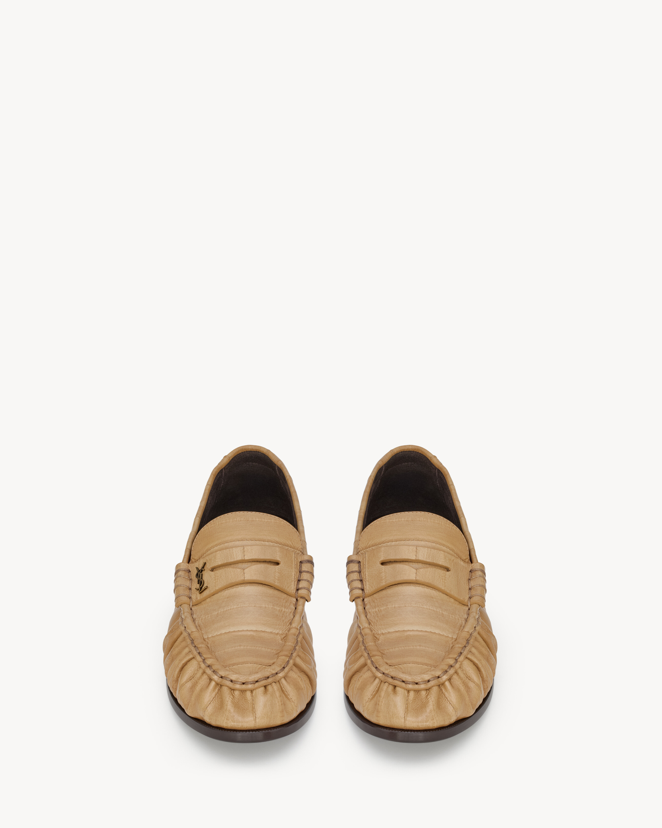 LE LOAFER SUPPLE mocassins en cuir d'anguille