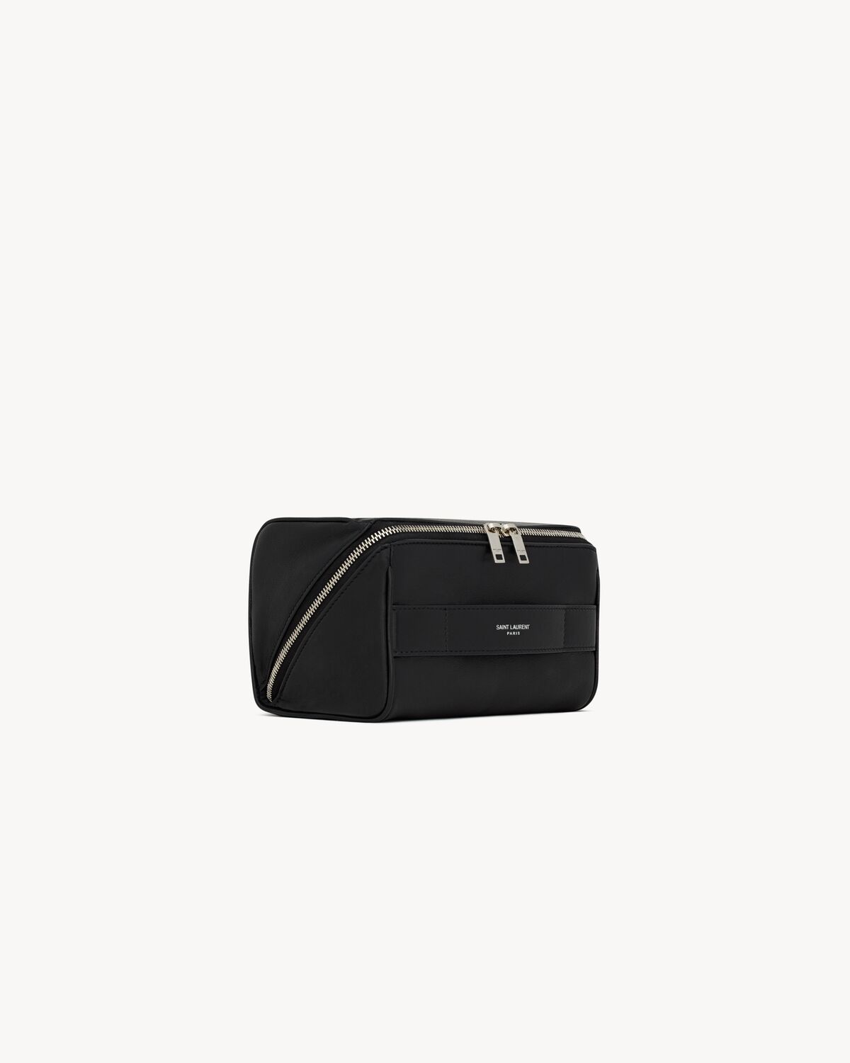 saint laurent paris small vanity case in smooth leather