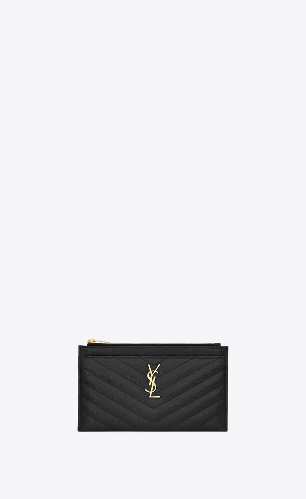 Cassandre YSL Zip wallet
