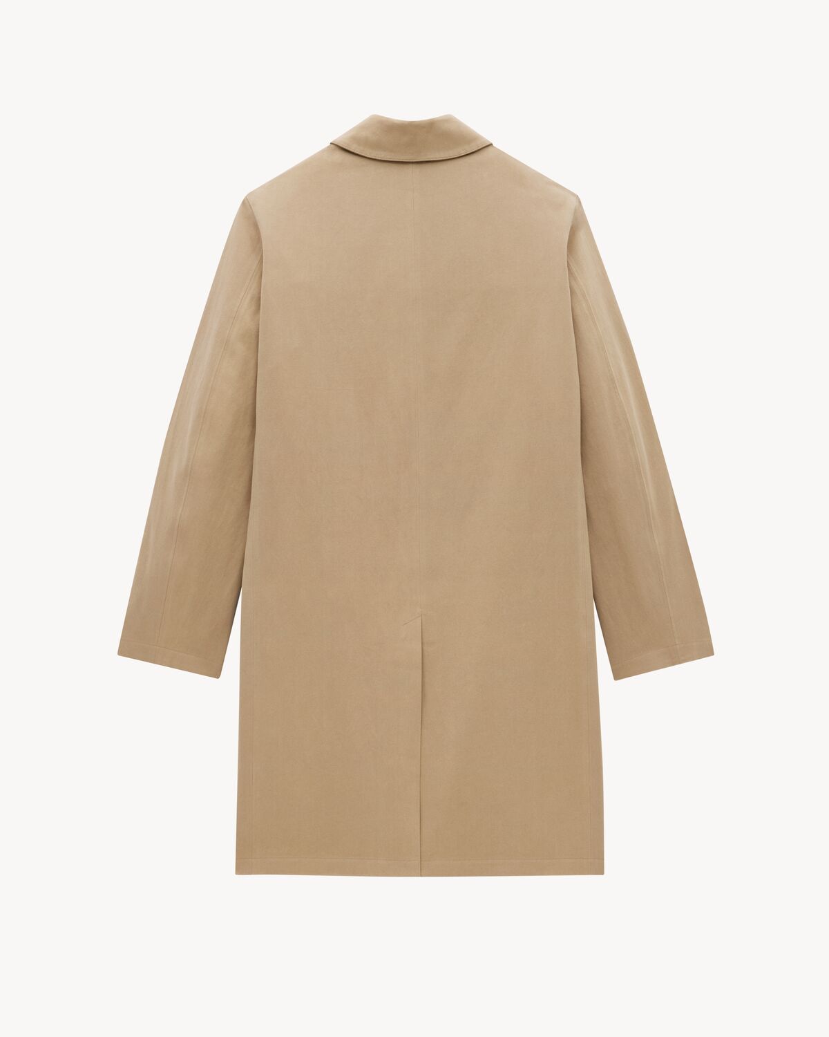 coat in cotton gabardine