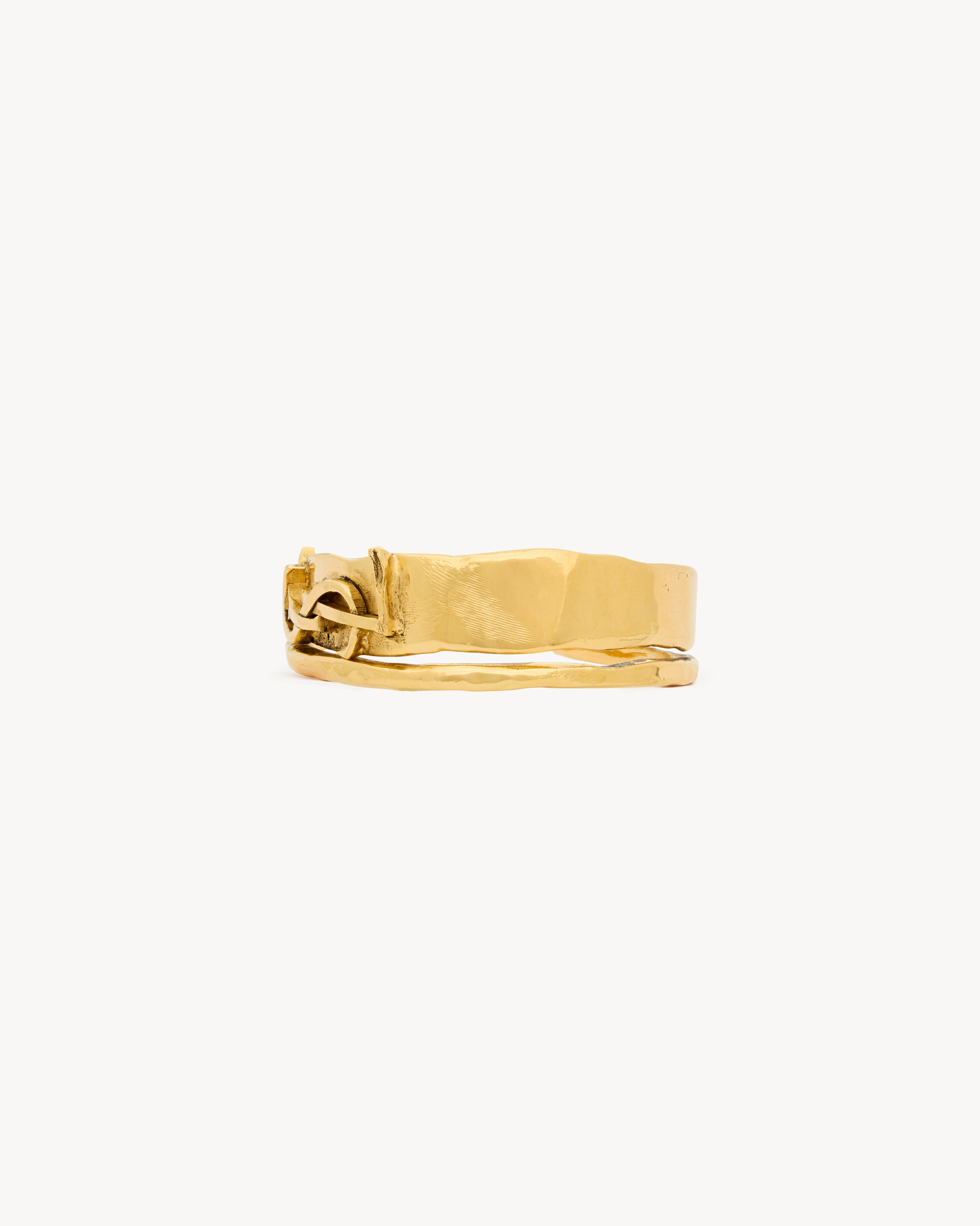 CASSANDRE double cuff in metal