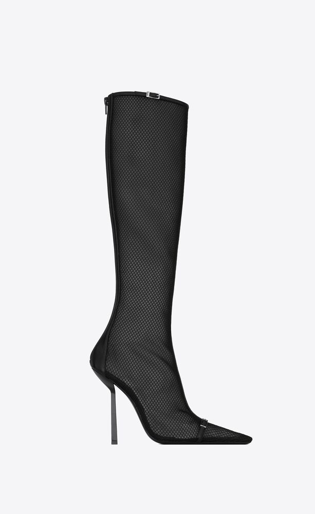 OXALIS boots in mesh | Saint Laurent | YSL.com