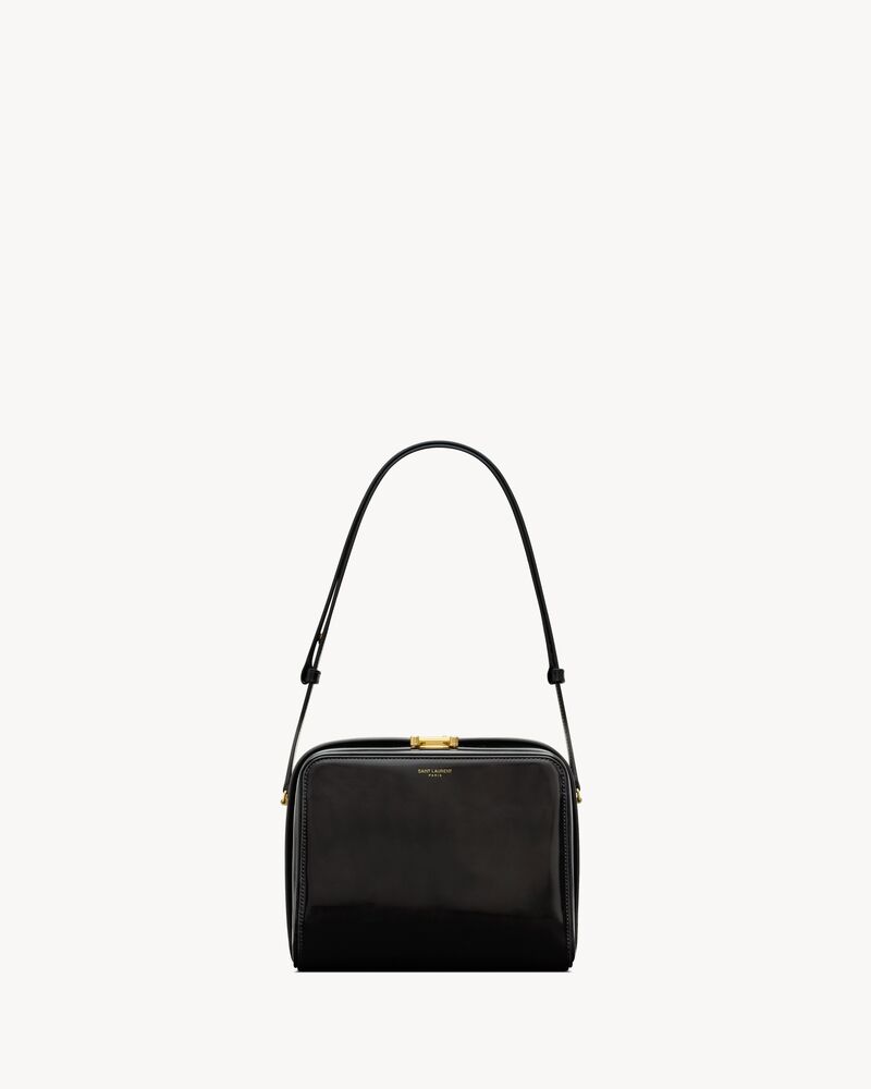 anais box in brushed leather