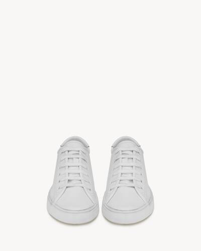 Saint Laurent Malibu Mid Optic White Men's - 64924900NG09030 - US