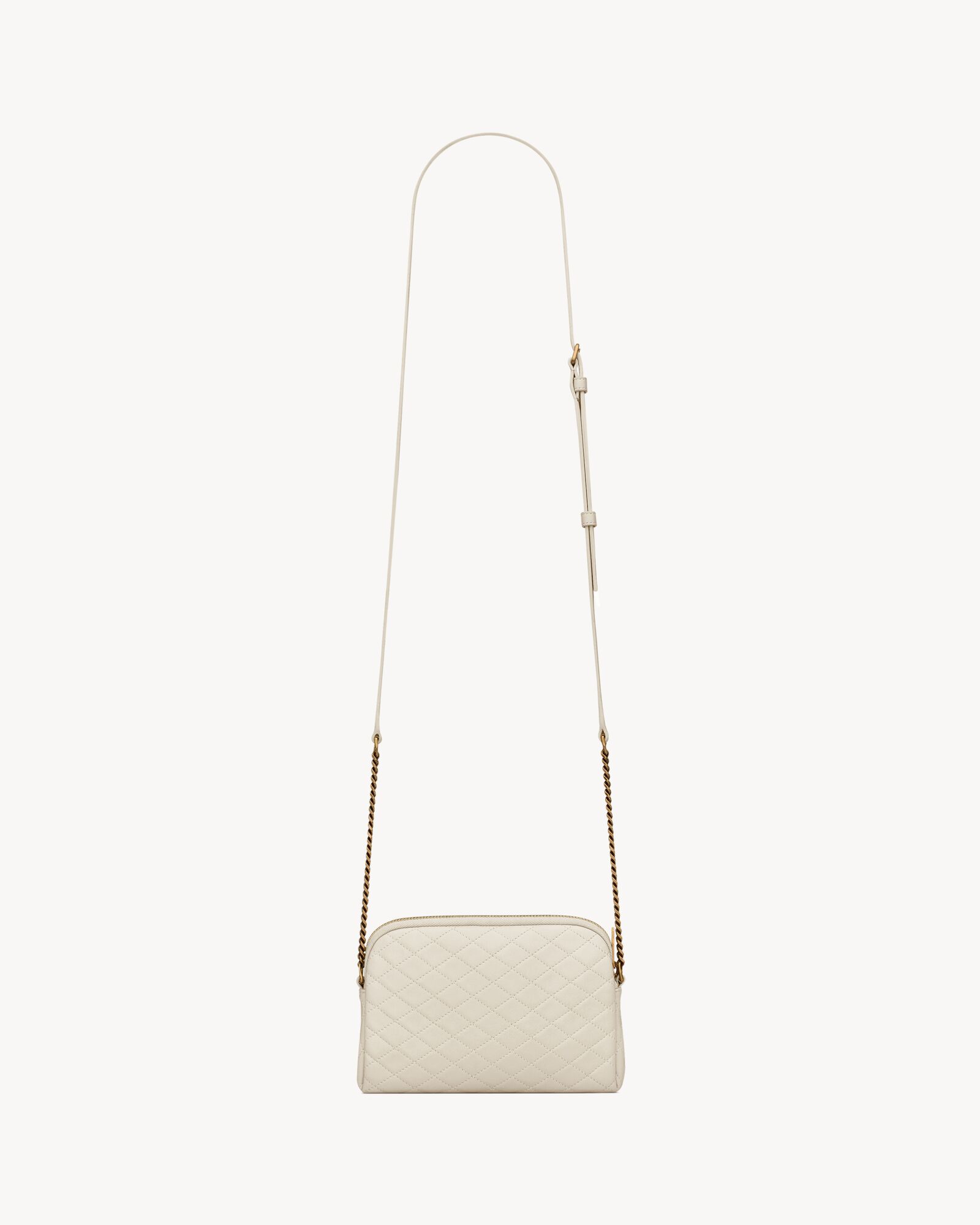 Gaby zipped pouch in quilted lambskin | Saint Laurent | YSL.com