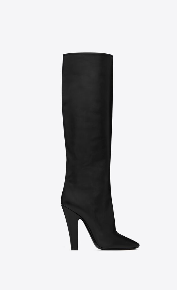 ysl heel boots