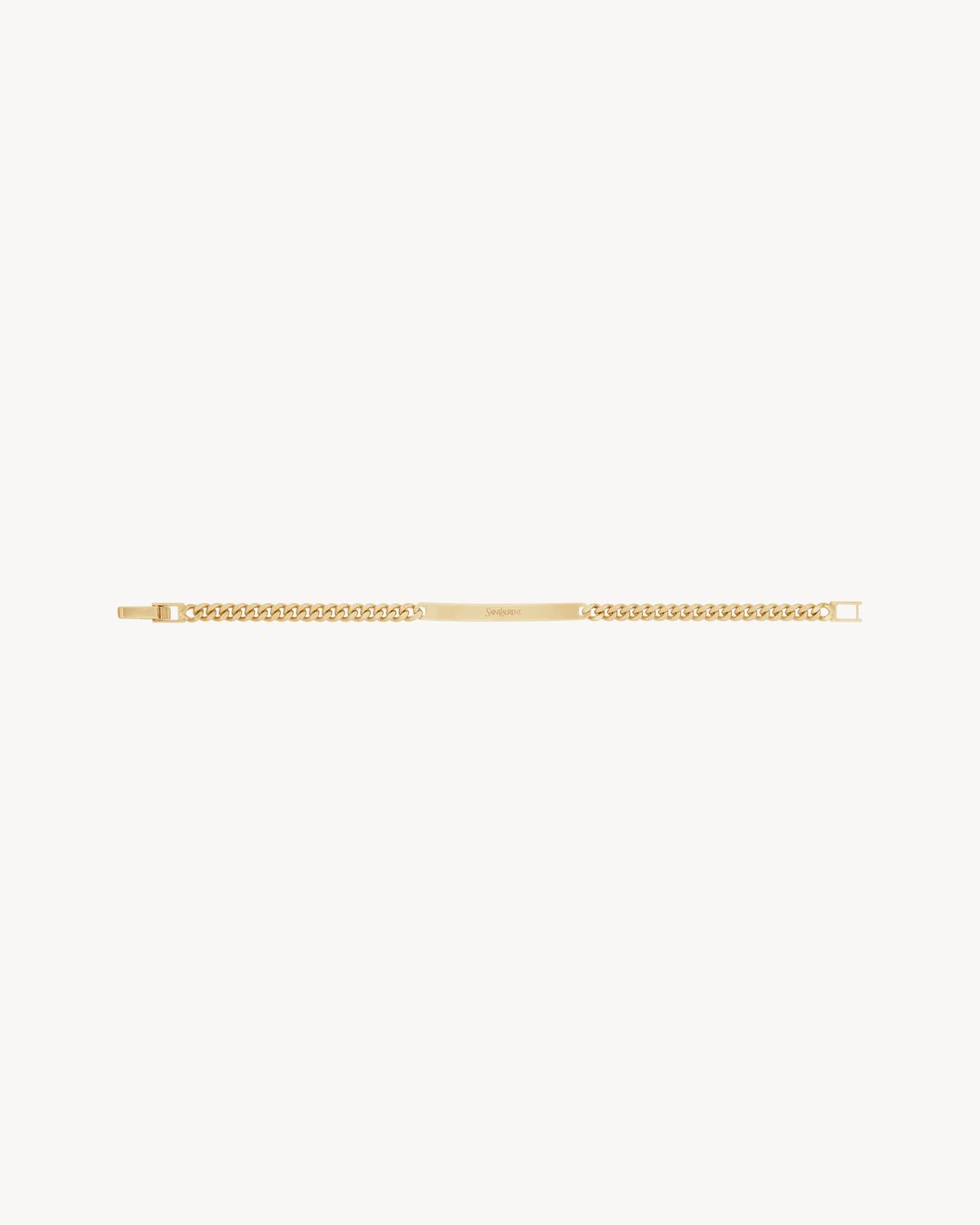 ID bracelet in 18K yellow gold