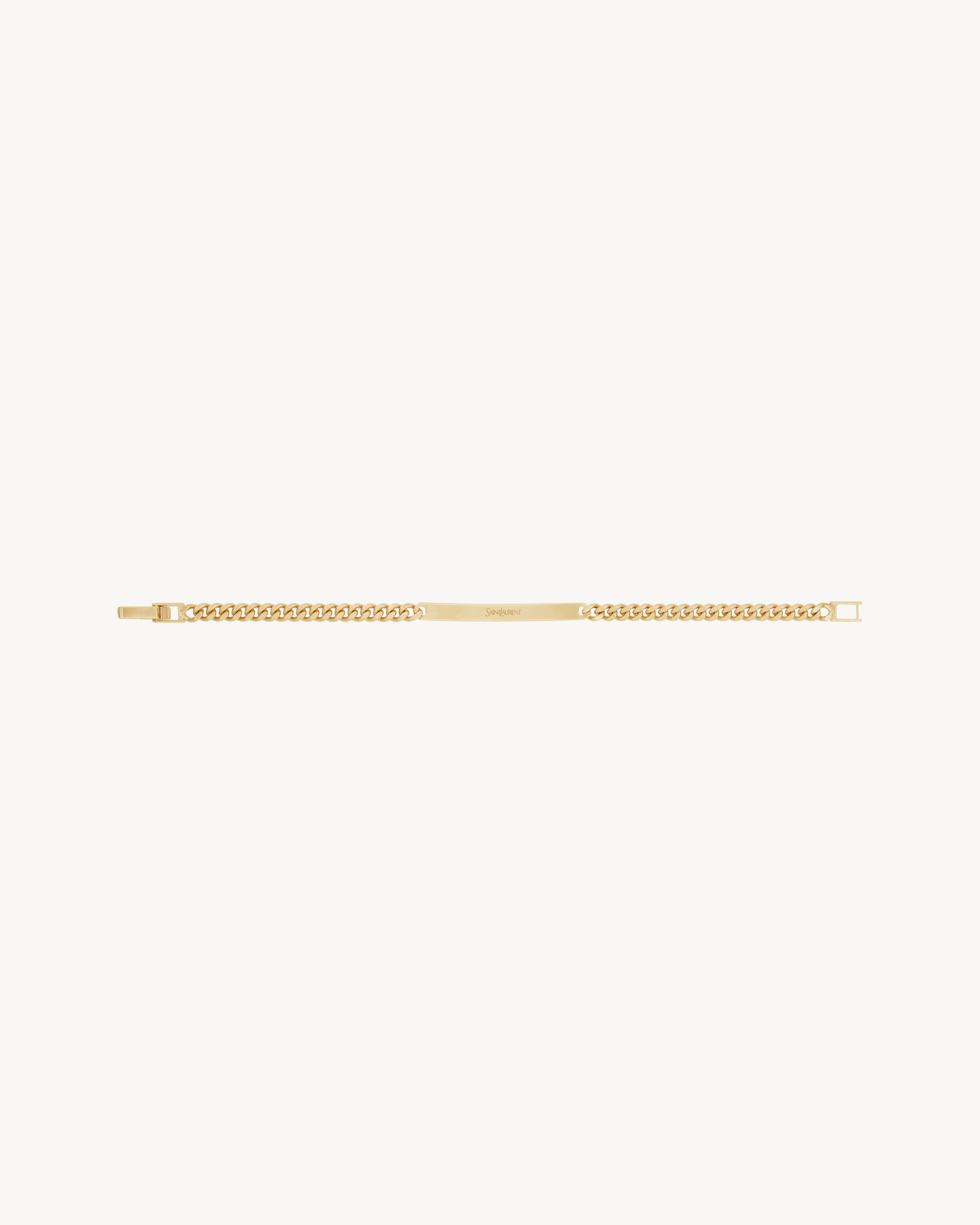 ID Armband aus 18 K Gelbgold