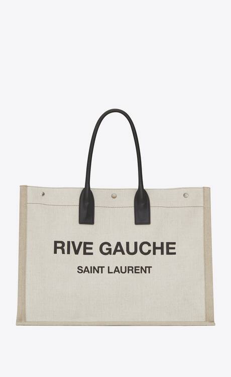 RIVE GAUCHE large tote bag in smooth leather | Saint Laurent | YSL.com